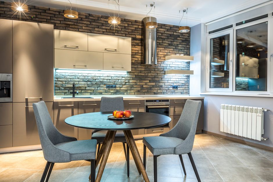 Rustgevende keukenhoek met neutrale kleuren en zen accessoires. Rustgevende keukenhoek met neutrale kleuren en zen accessoires.